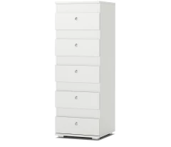 Комод Шарм 5 400х400х1150 Белый