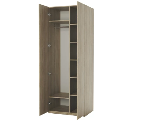 Шкаф комбинированный ДОК-2 80х60 Дуб Сонома
