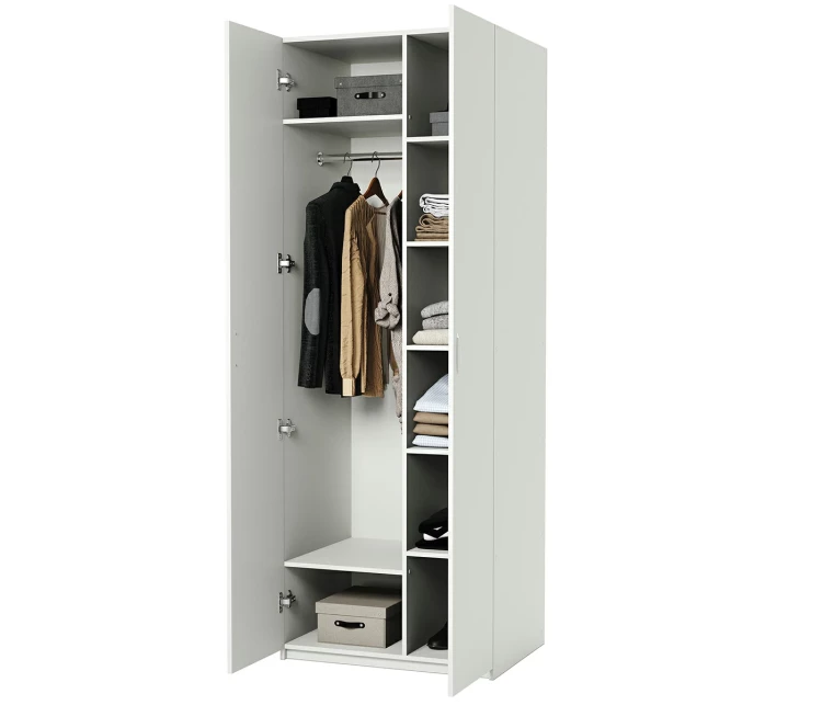 Шкаф комбинированный ДОК-2 80х60 белый