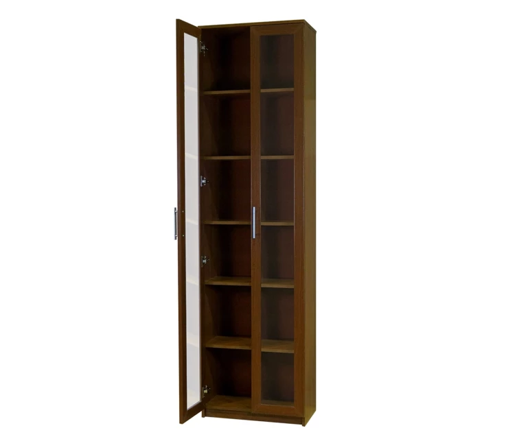 Книжный шкаф Симфония-1 60х30х220 Орех